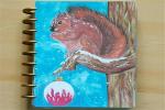 Meaningful Gift Disc Bound Notebook Plastic / Coated Paper Cover Material