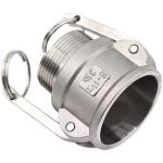 1''-8'' Stainless Steel Camlock Coupling Type B for Female Connection at Lowes