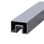12mm Laminated Glass Railing Balustrade Profiles Aluminum Profile