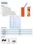 DC421 Automatic Barrier Gate Parking Boom GATE