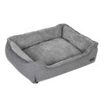 Plush Dog Bed Cushion Machine Washable Keep Warm Polyester Fiberfill