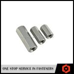 Stainless Steel 304 316 Long Connector Thread Nut DIN6334 Hex Coupling Nut