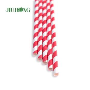 Quality Boba Bubble Tea Biodegradable Paper Straw 7*230mm Food Grade wholesale