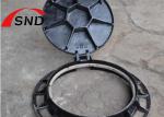 Round D400 Anodic Oxidation Ductile Iron Manhole Cover Spray Paint