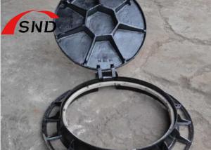 Quality Round D400 Anodic Oxidation Ductile Iron Manhole Cover Spray Paint wholesale