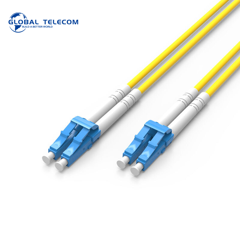 1 Meter Fiber Optic Patch Cord LC To LC Single Mode Dual Core