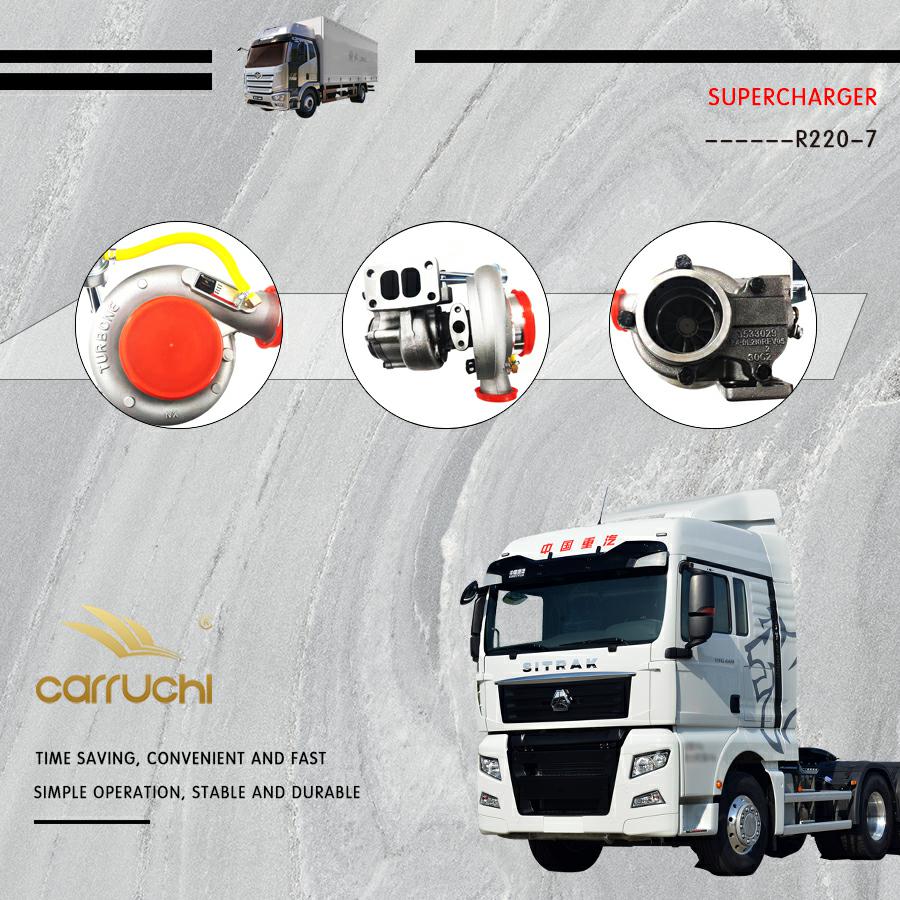 PC210-5 Turbocharger Assembly for HYUNDAI Excavator Engine Spare Parts Replace/Repair Purpose