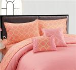 Embroidery 4/6pcs Sheet Set Microfiber Bedding set