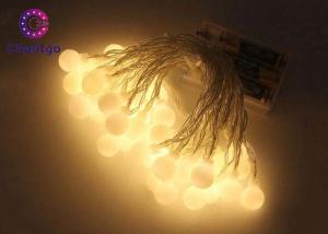 China Globe Indoor Christmas String Lights Wedding Xmas Party Battery Powered on sale