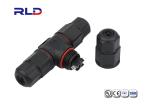 Power Cable Splitter Waterproof AC Connector Waterproof Electrical Connectors