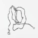 DIY Jewelry Necklace Accessories Love Pearl Platinum Plated Water Wave Chain