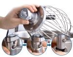 5.Stainless Steel Mixer Stepless Variable Speed Multi Functions