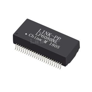 Quality LP6080NL Dual Port 1000 BASE-T PoE+ 48 Pin SMT Ethernet Transformer Manufacturers wholesale