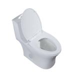 American Standard 1 Piece Skirted Toilet With Top Flush Button 12" Rough In