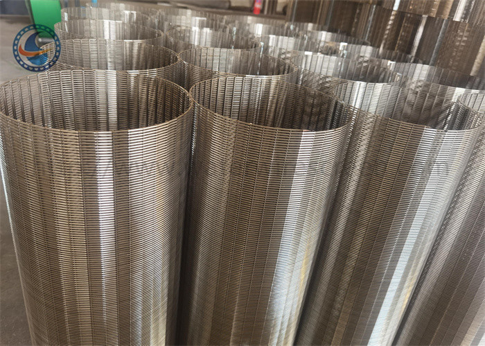 Stainless Stelel 304 Water Well Wedge Wire Screen 89mm Diameter