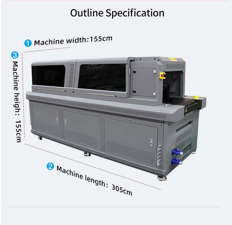 SP Compact UV Printer Single Pass Inkjet Digital Printing Machine powerful