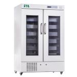 4 Degrees Stainless Steel Vertical Hospital Blood Bank Refrigerator 1008 Liter