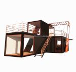 Steel Structure Prefab Cabin Luxury Container House with Galvanized Steel