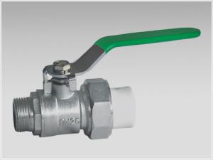 Quality male brass ball valve for PPR pipe wholesale