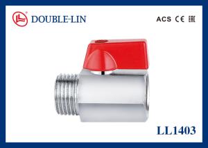 Quality Chrome Plated Male X Female 25 Bar Brass Mini Ball Valve wholesale