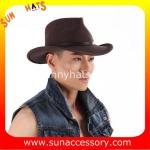 2050373 Sun Accessory customized winter wool felt fashion style cowboy hats