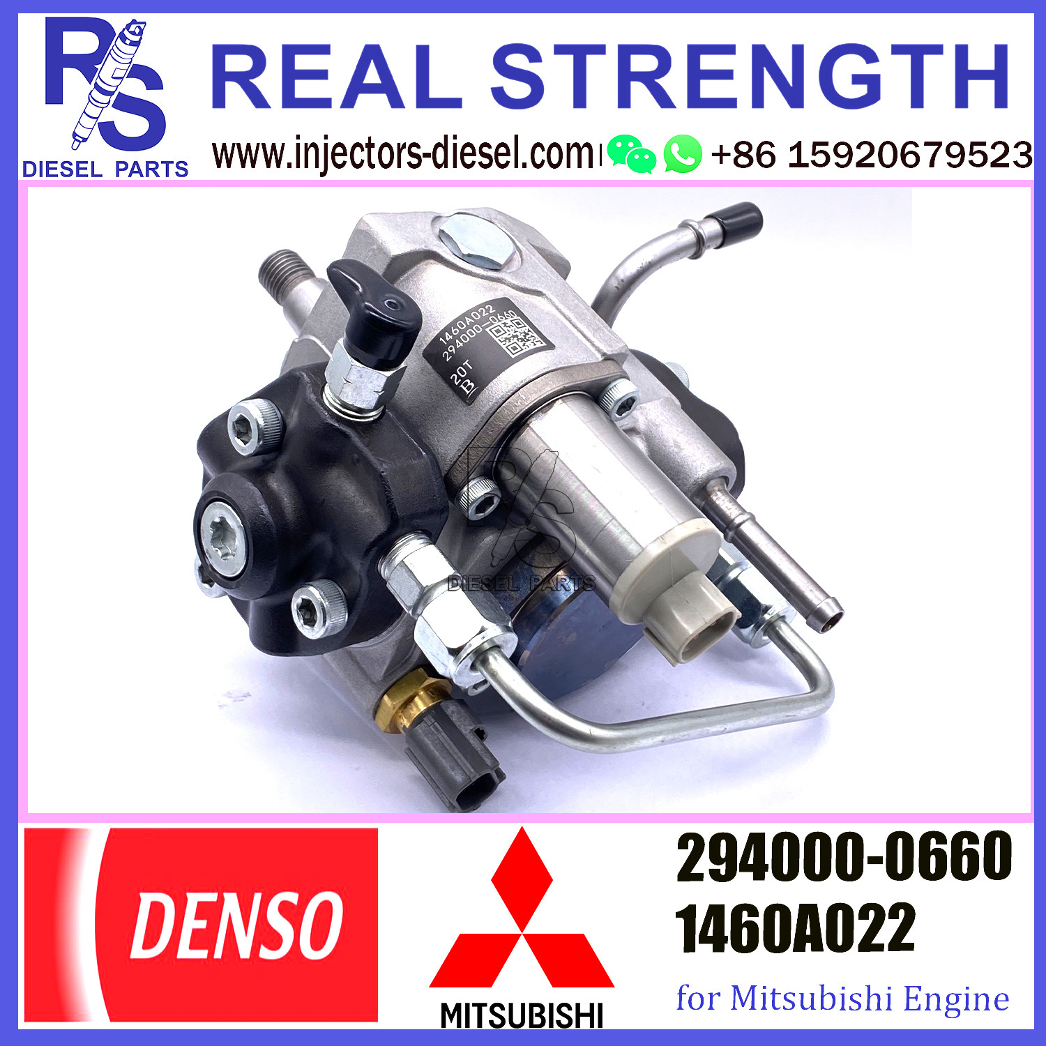 DENSO HP3 Diesel Engine Fuel Injection Pump 294000-0660, 294000-0661, 1460A022 For Mitsubishi Pajero 4M41