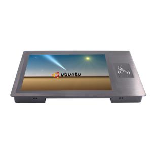 Quality Aluminum Android Industrial Panel PC RFID / NFC Card Reader Integrated wholesale