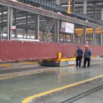 Horizontal Drive Cable Drum Power Railway Transfer Trolley 15 Tonnes