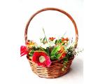 2016 wicker handle basket wicker egg basket wicker fruit basket