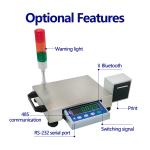 Stainless Steel Waterproof Scale Checkweigher Conveyor for SOHE ATJP Alarm