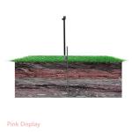 Stainless Steel Feather Flag D16.6cm Metal Ground Spikes