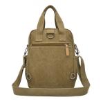 Fashionable Leather Mens Canvas Shoulder Bags Vegan Lightweight