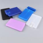 20Ml 30ML Plastic Credit Card Sprayer For Perfume White Black Pink Blue