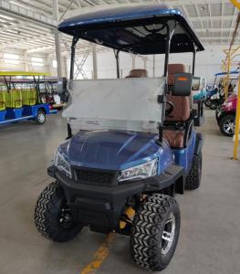 Quality 2+2 Seat Electric Golf Cart CE Certified Optional Lead Acid Battery New Design Golf Hunting Cart wholesale