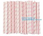 bulk colorful disposable wholesale drinking biodegradable paper straw,food grade