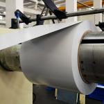 Alloy 3105 White Color 22 Gauge 0.65mm Thick 300mm Wide PE Pre Painted Aluminum