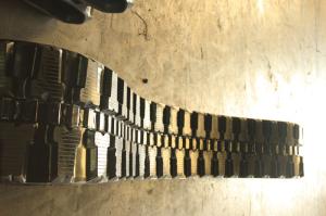 Quality High Running Speed Mini Rubber Tracks , Lightweight Mini Excavator Tracks wholesale