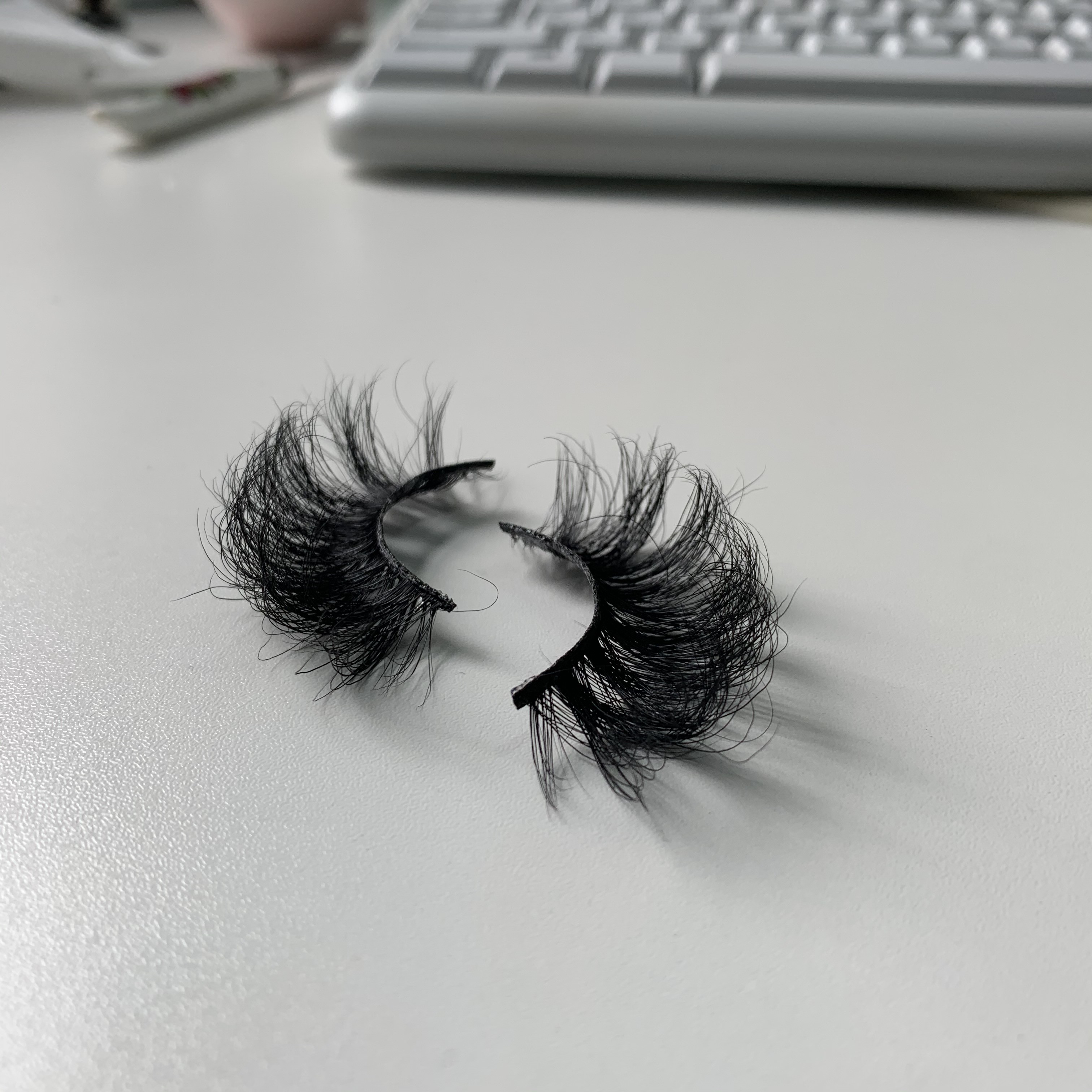 Private Label 25MM Mink Lashes Cusotmized Logo Comfortable Wearing