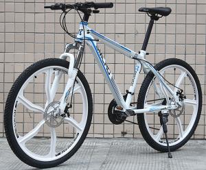 Quality 6 Blade Integrated Wheel 26 Inch Lightweight Aluminum Mountain Bike wholesale