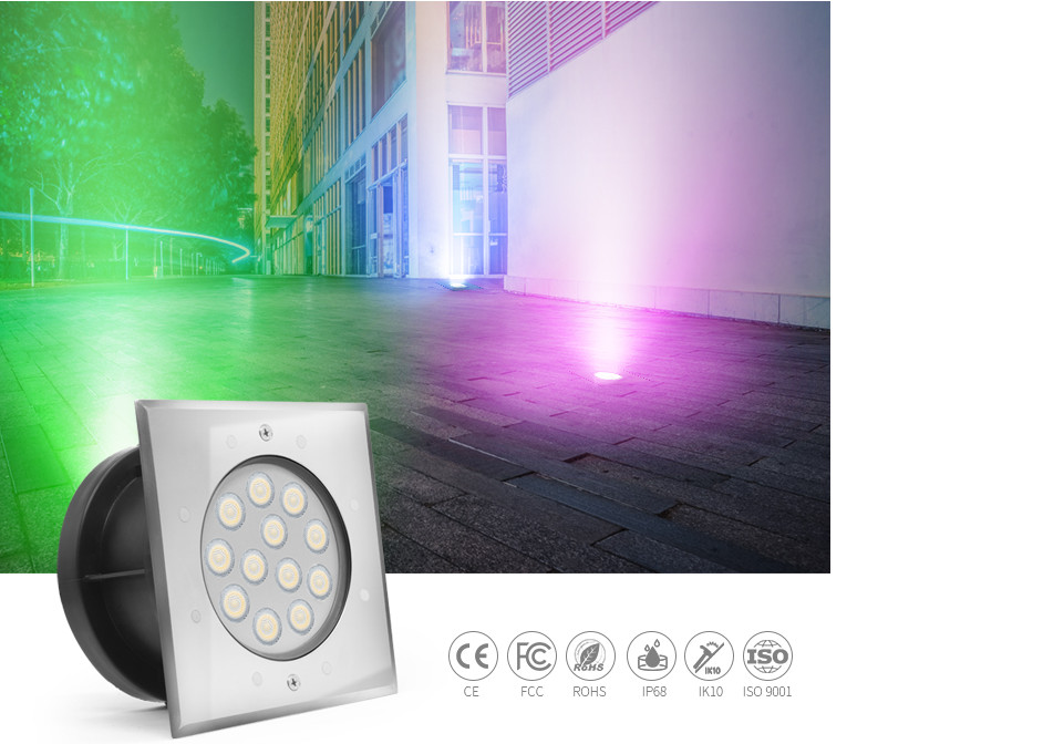 316L Stainless Steel 100V LED Underground Lights