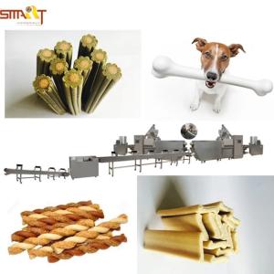 Quality Chews Dog Food Treats Making Machine / Dog Treats Extruder 1 Year Warranty wholesale