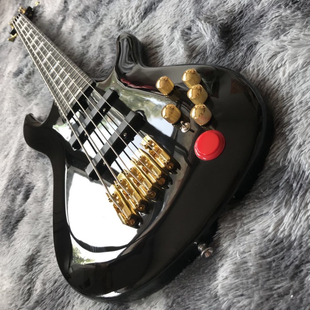 Custom 5 Strings BBNE2 Nathan East Signature Model Neck Through Body 5-piece Maple Mahogany Neck Electric Bass Guitar