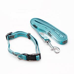 Quality Soft Universal Harness Leash Set Custom Luxury Leather Dog Collars wholesale