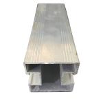 Aluminum Alloy Handrail Profile Stair Glass Slot Handrail Guardrail Processing