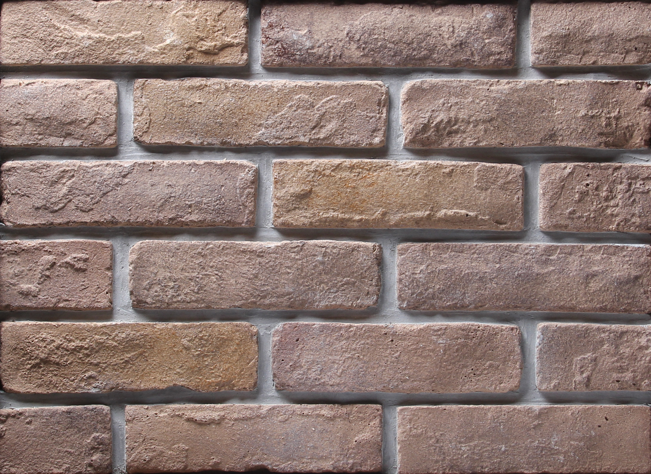 Decoration Wall Thin Veneer Brick , Antique Texture Fire Clay Bricks For Building