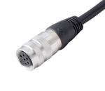 IP68 socket male female flange panel mount solder type m16 5pin AISG connector