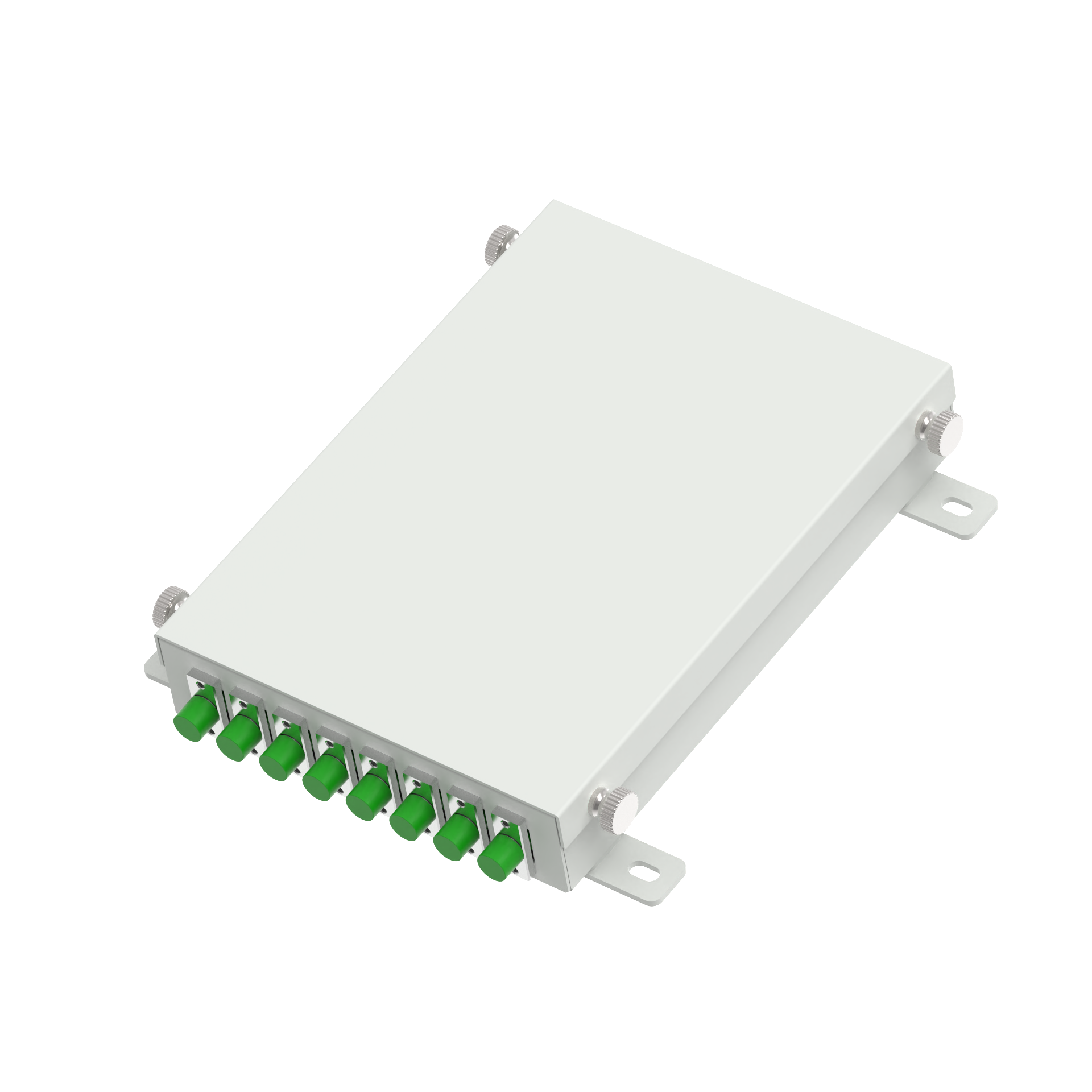 8 Cores Fiber Optic FTTH Terminal Box Made of Aluminum for Network and Distribution