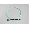 Buy cheap OM3 / OM4 Male Type MTP / MPO Fiber Optic Patch Cord With 3.0mm Fiber Cable from wholesalers