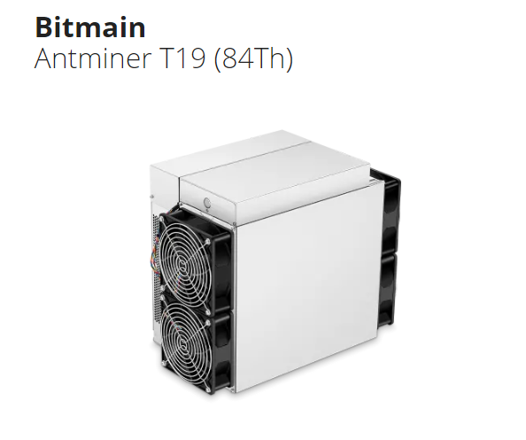 3150W SHA256 Antminer Bitcoin Miner 512 Bit 1024MB T19 84T
