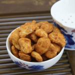 Dried Coated BBQ Flavor Broad Bean Chips Roasted Crunchy Snack